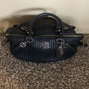 Navy Coach Purse